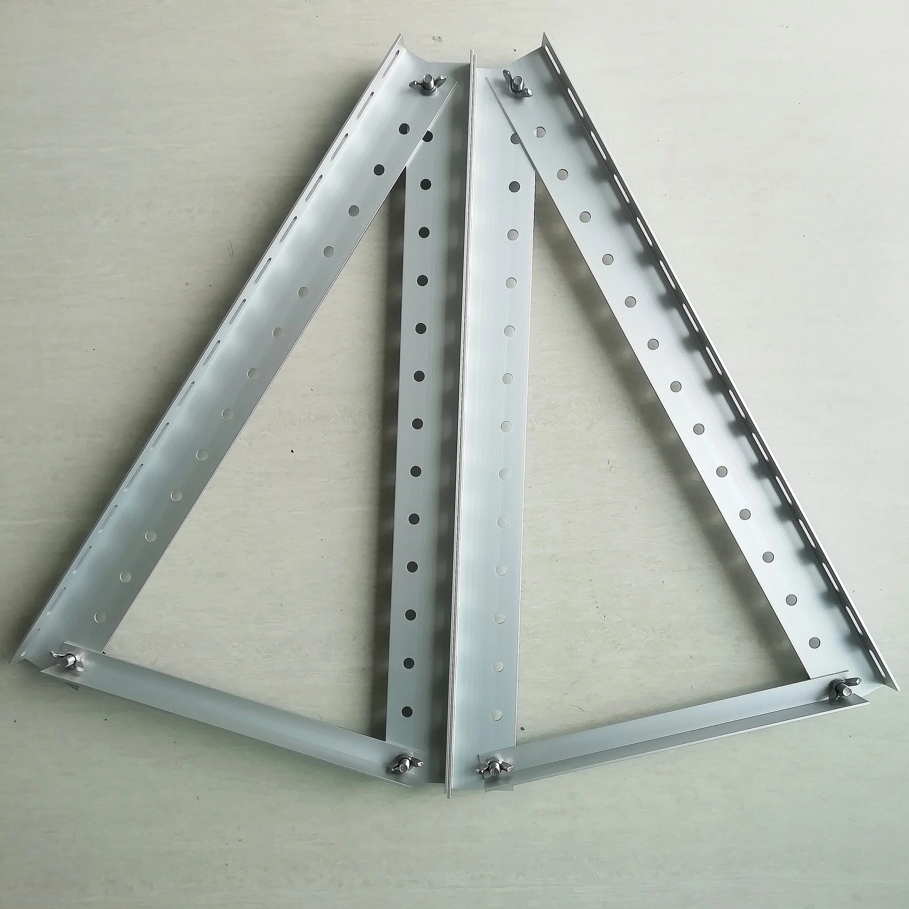 45 Inch Adjustable Foldable Leg 200w 300w Solar Panel Tilt Mounting Aluminum Brackets for Boat RV Roof Off Grid