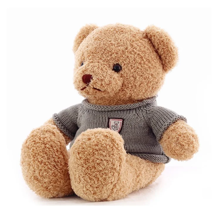 Hot Sales Plush Teddy Bear Toy Large T-shirt Bear Custom 100% Cotton  Stuffed Soft Teddy Bear For Children - Buy Plush Teddy Bear Doll,Stuffed  Soft Toy,Custom Doll Product on 