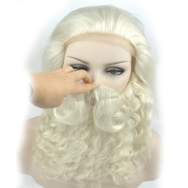 lace front beard wig