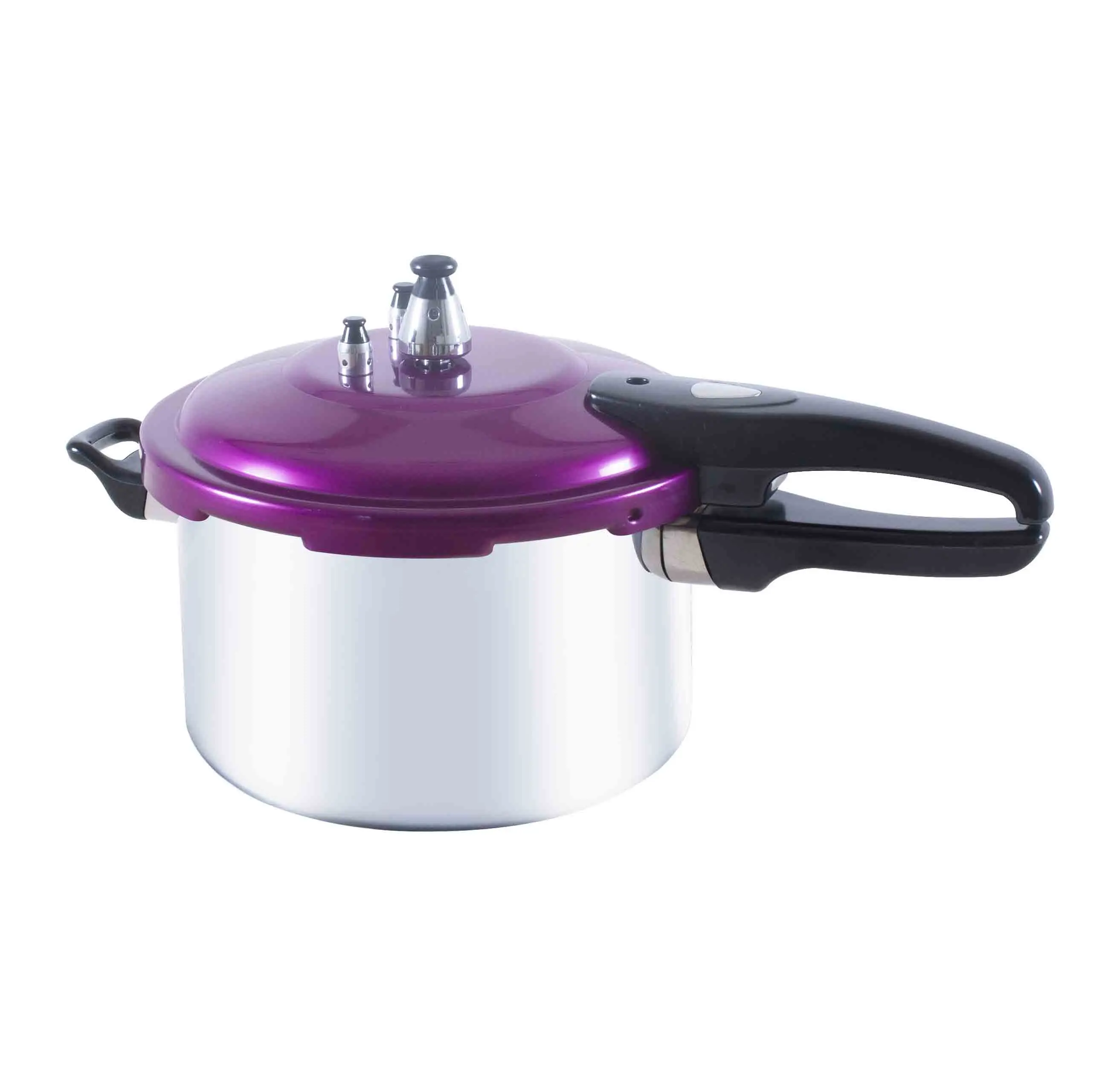 Tiffer Pressure Cooker 4L One Touch Open and Close Glass Cover with IH Corresponding 10 Year Warranty Kripso Arch Purple P436(Glass Lid Set 4L Purple)