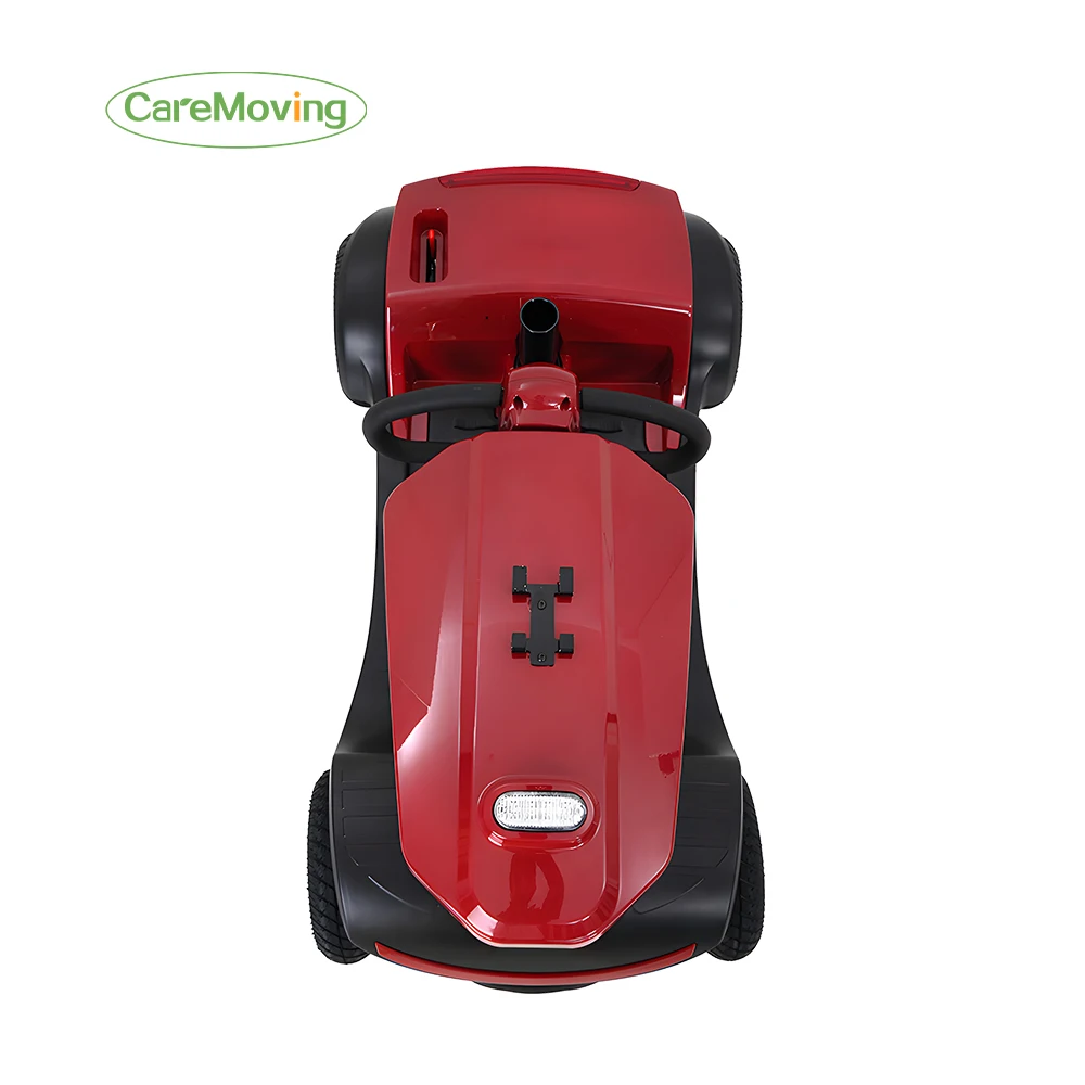 Handicapped Ready Vehicles Detachable 4 Wheel Folding Electric Mobility Scooter for Seniors Disabled