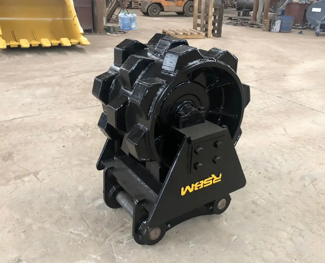 5 To 8 Ton Compaction Wheel For Mini Excavator 450mm Width