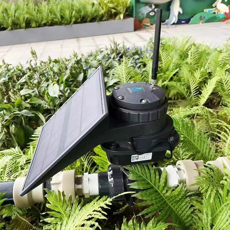 Cqatmt Smart Solar Irrigation Controller 4g Electric Valve Garden