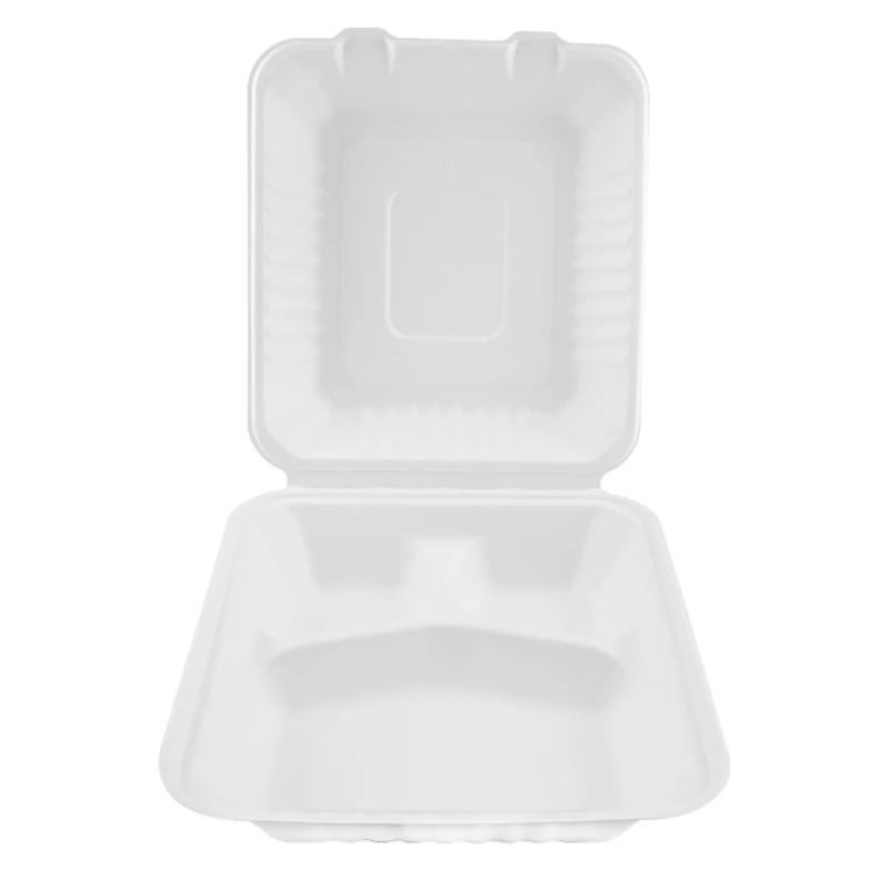 Envases Caja Desechables Para Comida Delivery Biodegradable Empaques