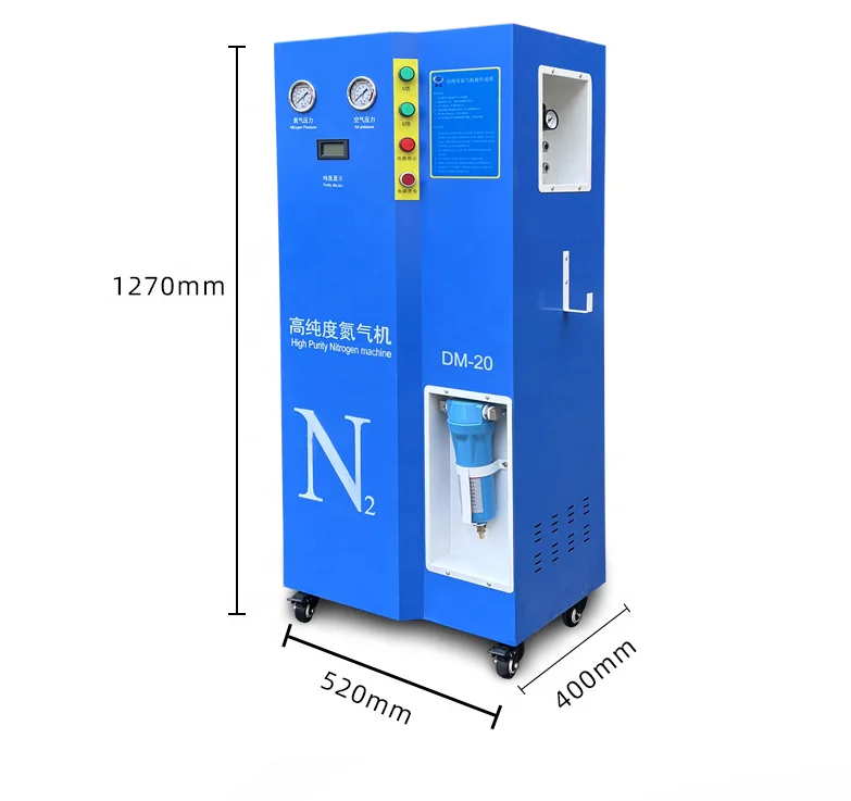 Factory Sale Laboratory N2 Nitrogen Generator Liquid Nitrogen Generator Liquid Nitrogen Machine for Food Grade