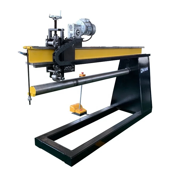 Easy operation square tube seam closer machine for