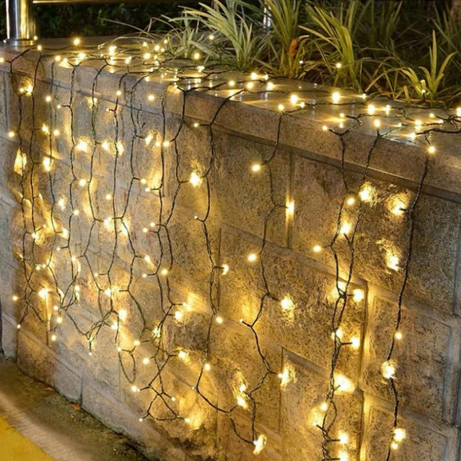 Temporizador de Navidad 100 Blanco Cálido LED de luces de hadas para Navidad en interiores o al aire libre