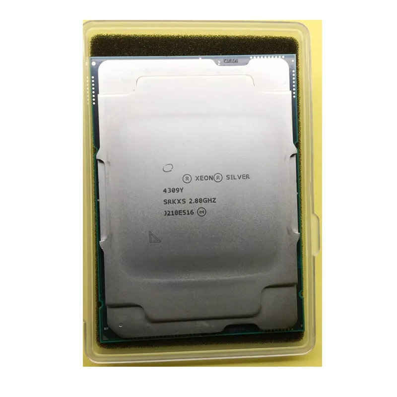 New Xeon Silver CPU 4309Y 2.8GHz 64-Bit 64 Cores Server Processor