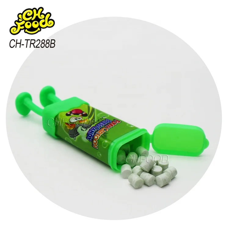 Wholesale New Plastic Cartoon Robot Bottle Candy Toy for Kids