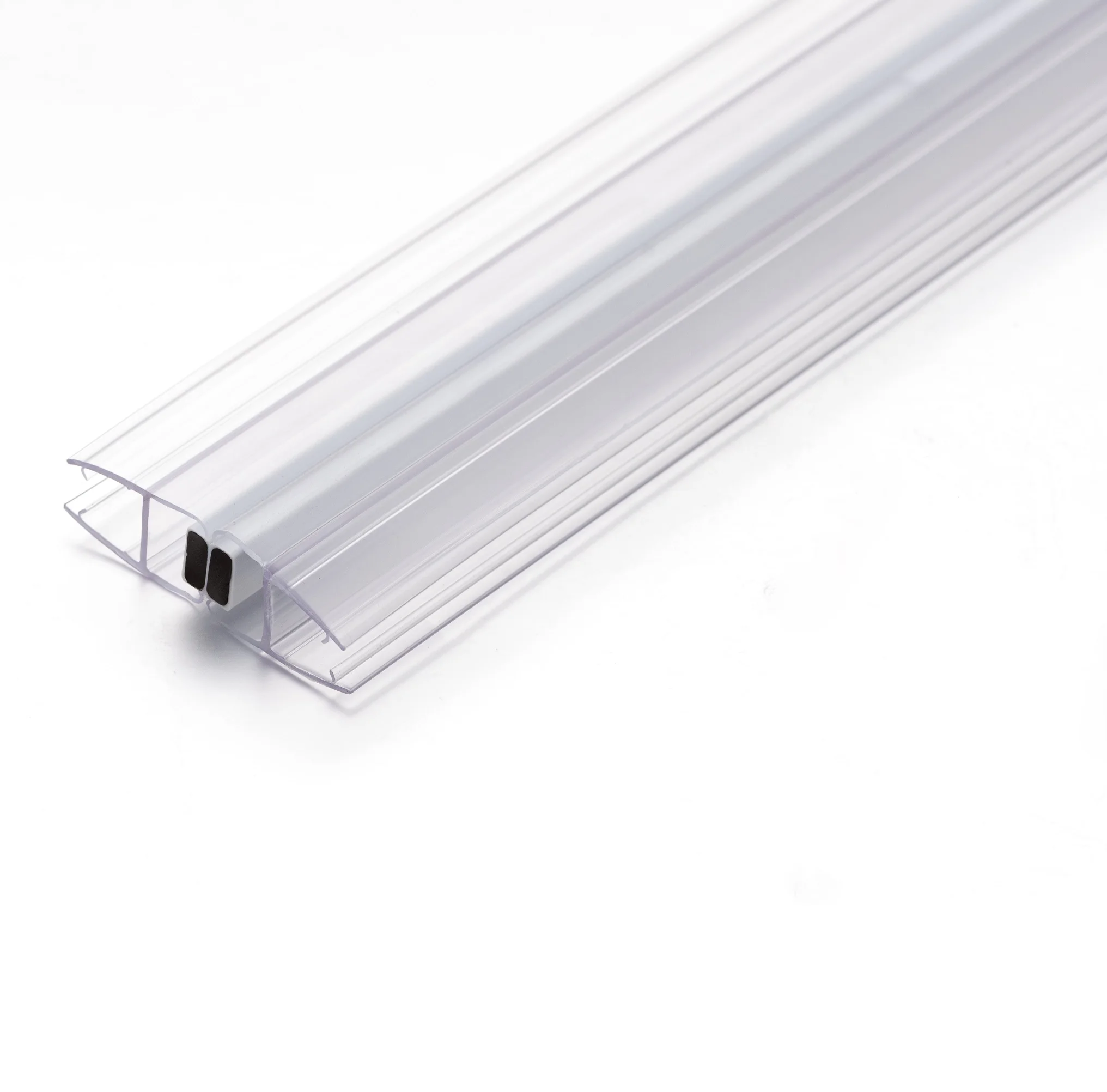 Легкий резак изогнутый экран для душа 180 градусов Магнитная уплотнительная лента ванной стеклянная дверь