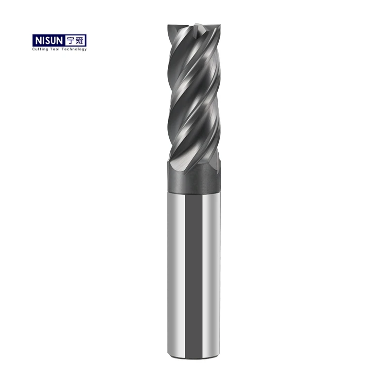 4 Flute Stainless Steel Special Milling Cutter Square End Mill For Cnc Machining Milling Cutter