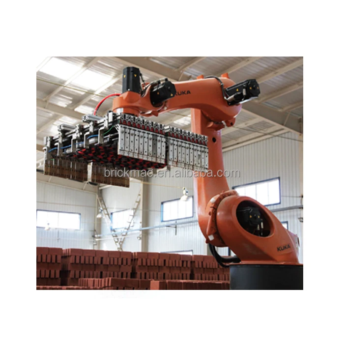 BRICKMAC Setting Brick Claw Robot for Vertical Putting Heavy Load Ceramic Tile Floor Brick Stacking Universal Robot Arm Grippers