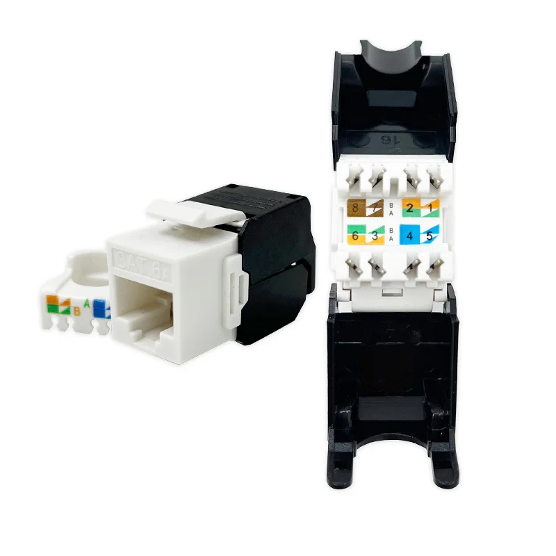 KICO cat6a UTP keystone jack module RJ45 Factory Price