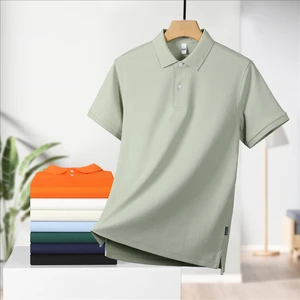 Clothing Manufacturers 71% Cotton 5A Antibacterial 8 Colors Men's and Women's Polo Shirts for Office and Daily Wear Kmdk-99080