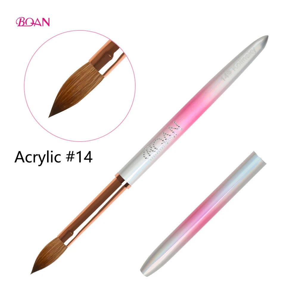 Bqan 224 Gradient Kolinsky Acrylic Nail Brush Pure Nail Brushes For