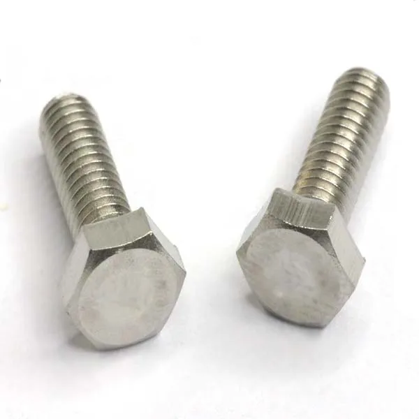 Custom DIN933 Hexagon bolts carbon steel black zinc high quality 8.8 M3 M8 M12 Hex Head Bolts screws