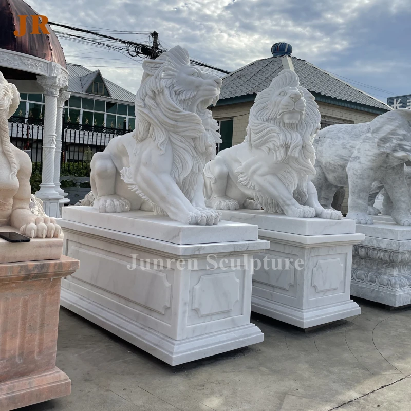 Large Outdoor White Lion Statues Marble Cheap Price Buy Large Outdoor