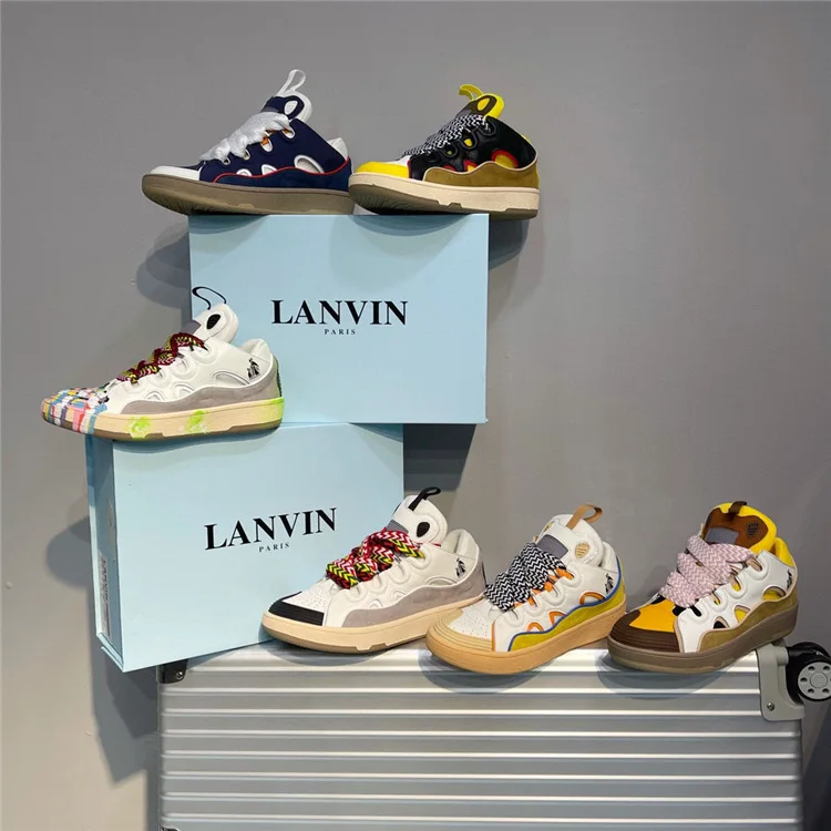 Famous shoes Customized high quality designer shoes women famous brands langfan fashion sneakers men's casual running skateboard