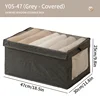 Grey 47*30*25cm with lid