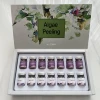 Una caja de Purple