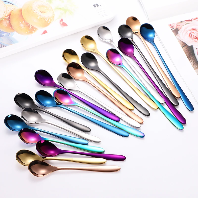 Coffee Scoop Set,stainless Steel Coffee Spoons Short Handles