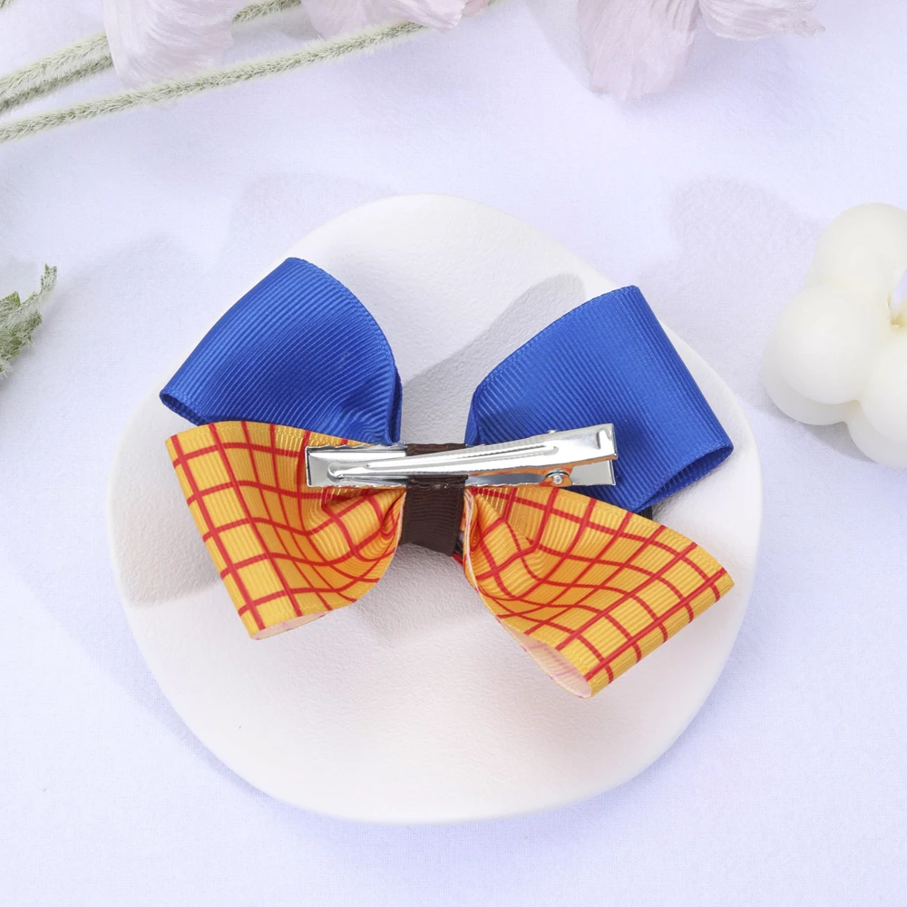 Детские синие заколки для волос