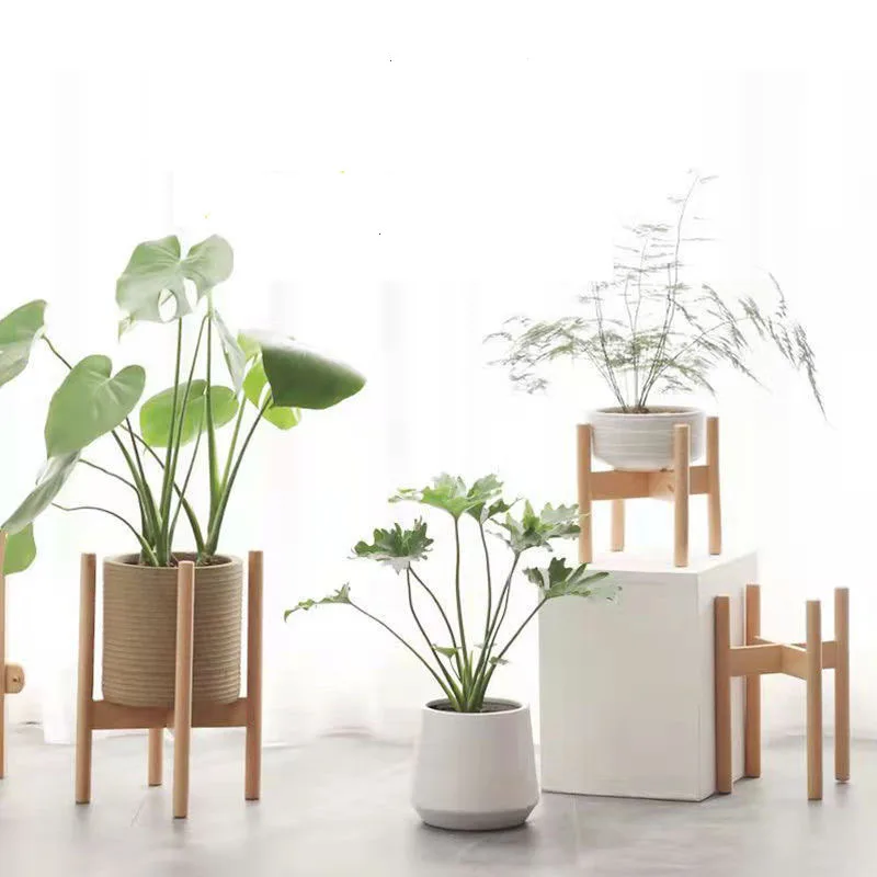 hanging planter Wood Hanging Planter - Geometric Planter - Modern Boho Planter