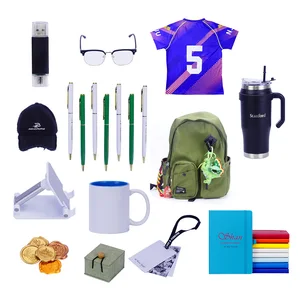 Custom Logo 2026 Small Real Estate Promotional Products VIP Customers Bank Gift Sets Sales Business Novelty Promotional Gift Set