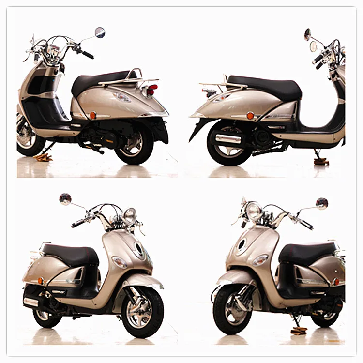 Yamasaki 50cc Gas Scooter 4 Stroke Motorcycle Petrol Sport Moped Pedal