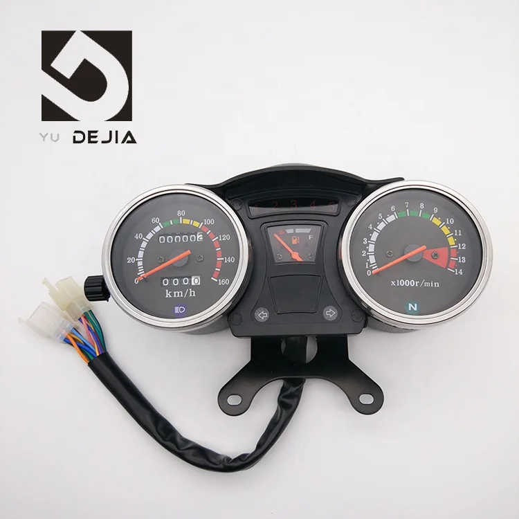 Универсальный цифровой спидометр для электрического мотоцикла, красный, F1, в восточном стиле