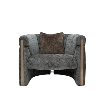 Hot Sell Fashion Comfortable Features Italian Light Luxury Design Style Modern Living Room Chair