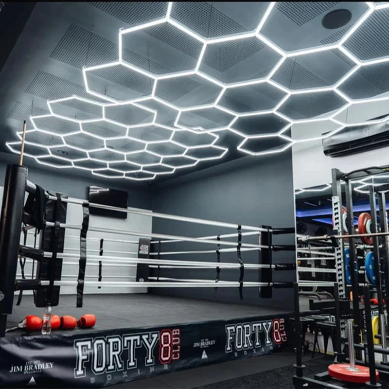 2023 New Car Wash Workshop LED Lights for Showroom Detailing