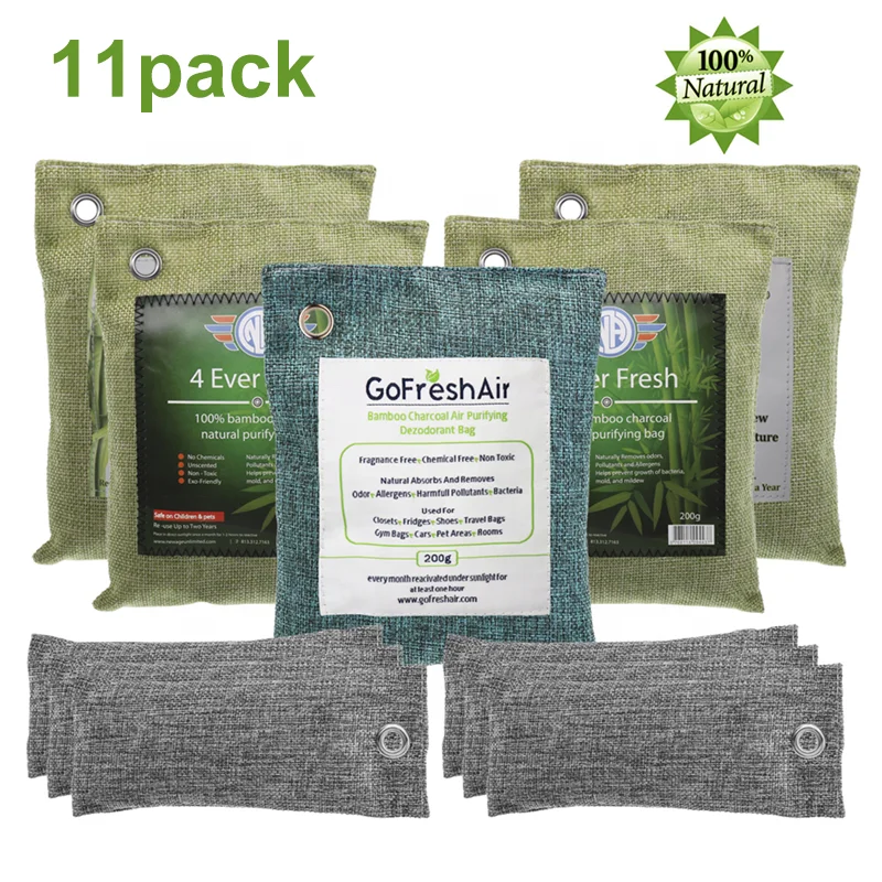 200g Moso Bamboo Charcoal Bag Car Air Freshener Bag Natural Buy Moso