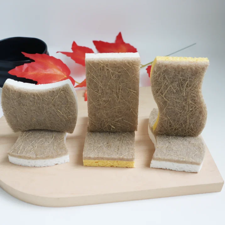 Eco-friendly Kitchen Sponge - Natural Cellulose & Sisal