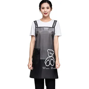 2026 New Waterproof Oil-Proof Transparent TPU Apron Special Catering Kitchen Household for Women Men Not Restaurant Bar Uniforms