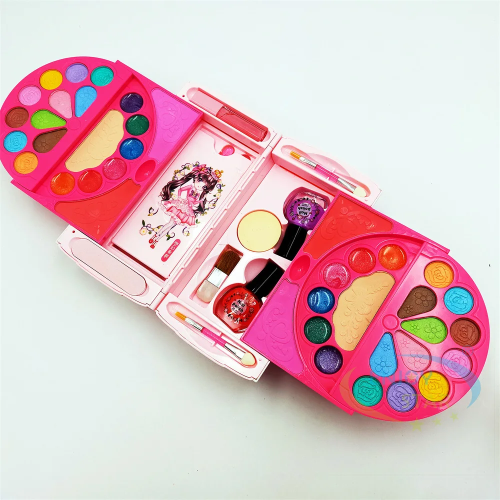 New Arrival Children's Beauty Fashion Play Girls Diy Make Up Game Kit ...