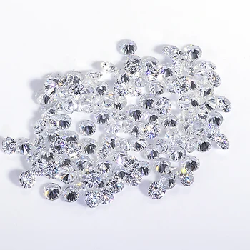 Loose Natura Diamond LAB CVD HPHT DIAMOND Stone GIA Certified F/G Color VVS1 VVS2 1.50-1.65mm White Real Diamonds From India