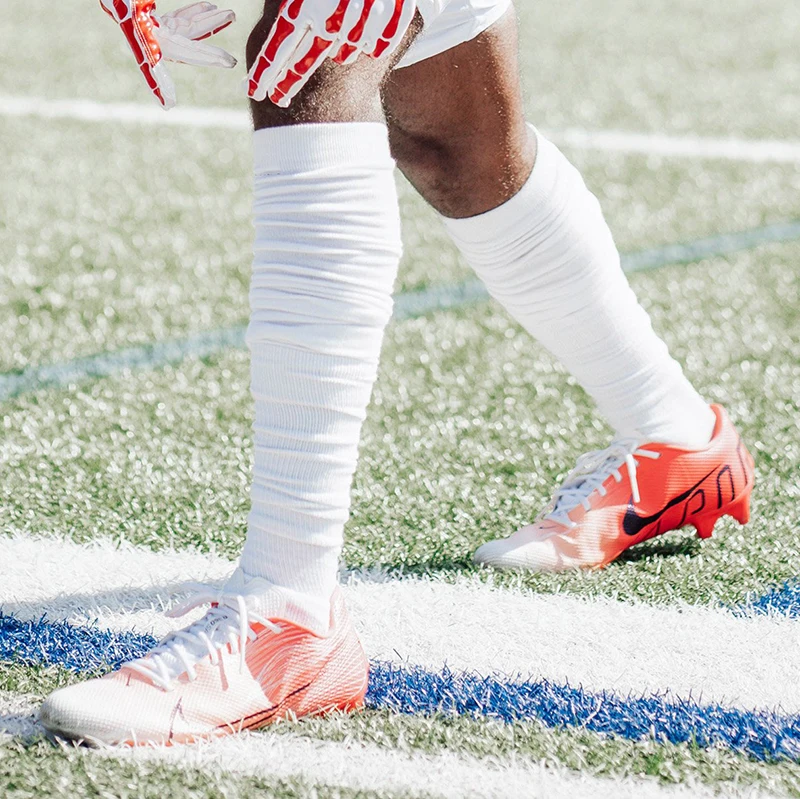 Custom American Football Leg Sleeves Soccer Football Scrunch Socks ...