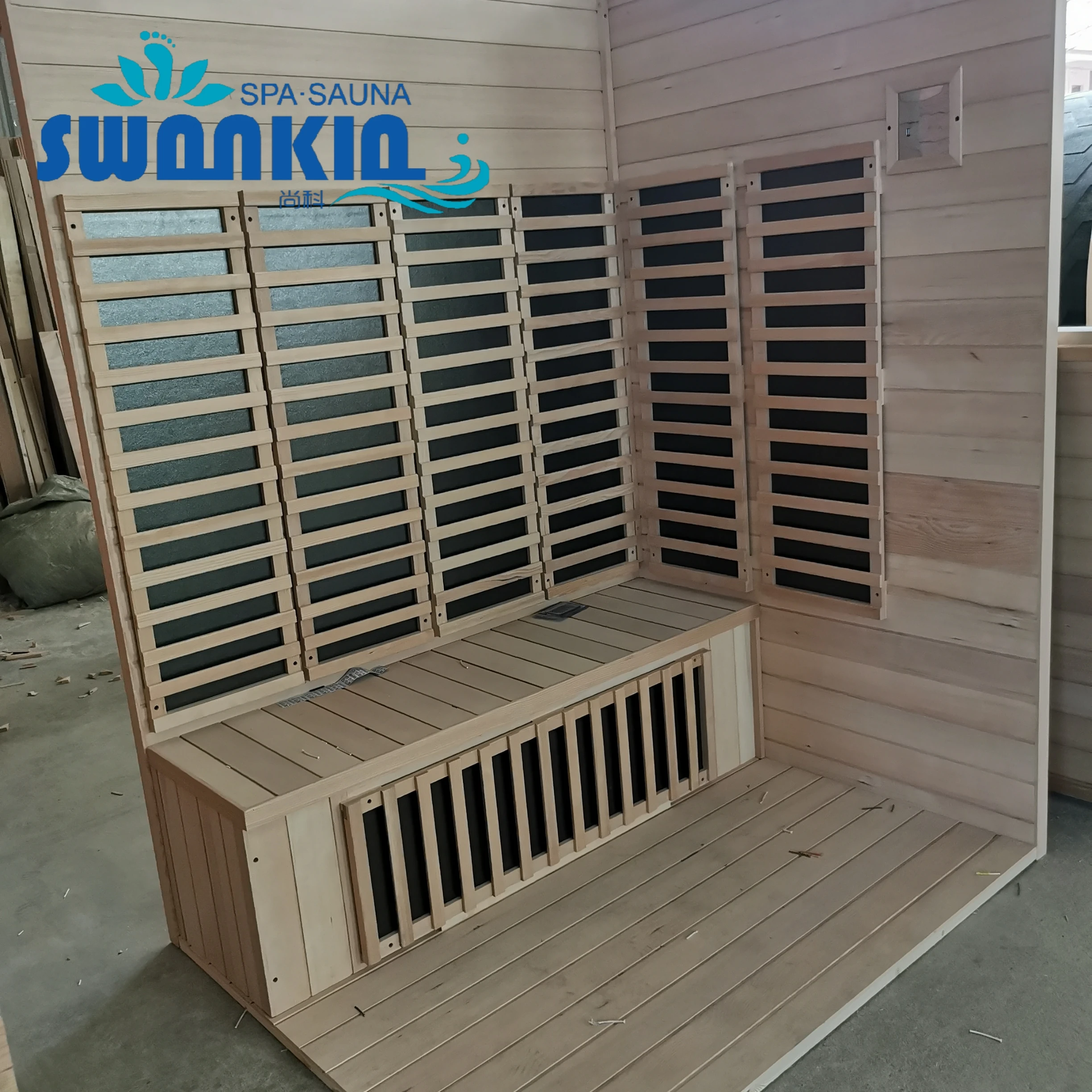 Swankia Two Persons Souna Room Traditional Sauna Room