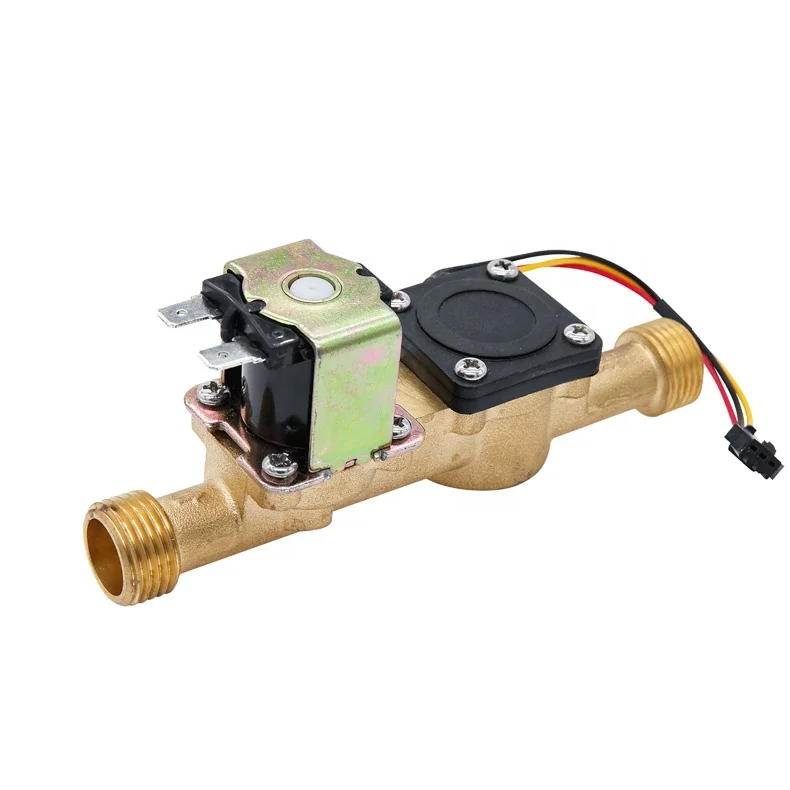 power adapter LCD controller Brass flowmeter sensor and solenoid 