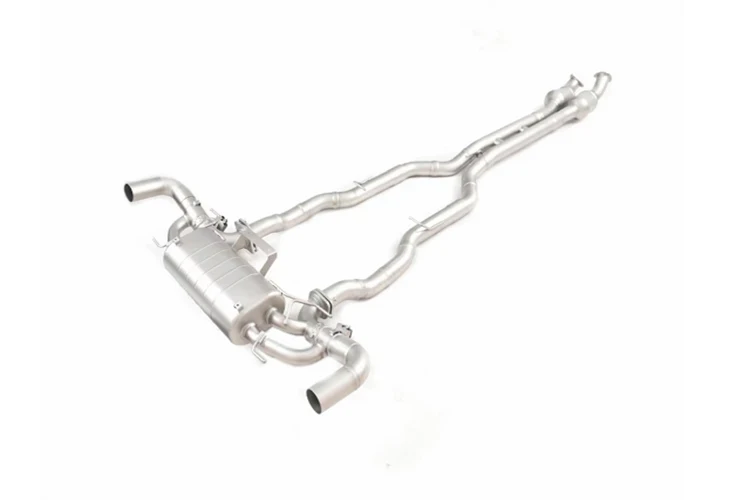car exhaust dowpipe and rear system