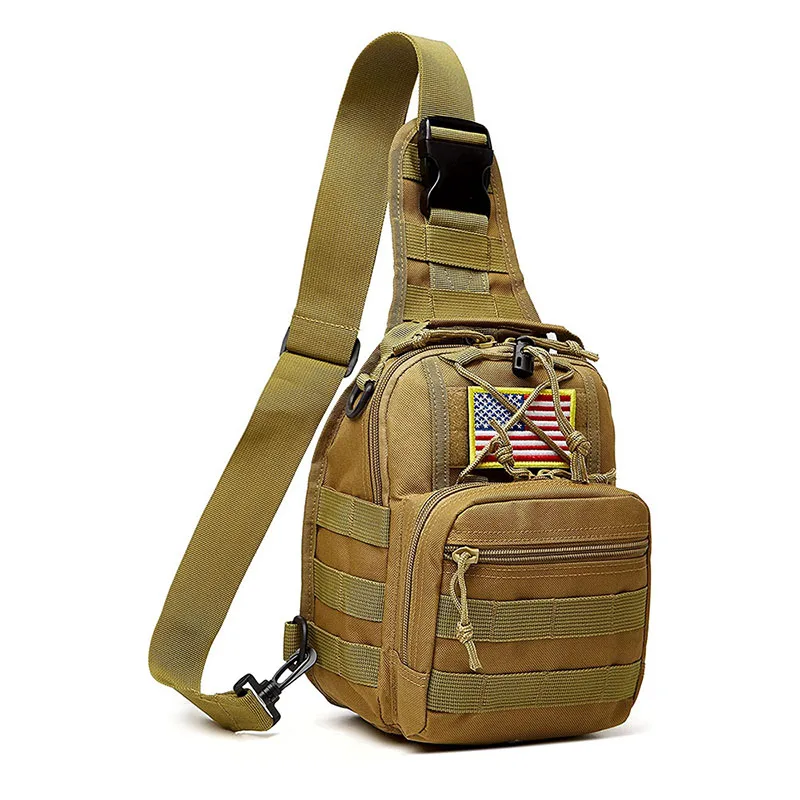 Hot Sale Waterproof Outdoor Tactical Chest Bag for Hiking Top Quality Tactical Shoulder Sling Bags Tactical Style Bags