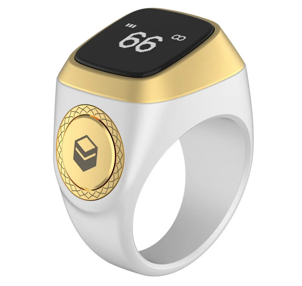 Smart Ring Zikr Plastic Counter Muslim Tasbih Online Azan Sunrise Alarm Clock Smart Ring for Phone