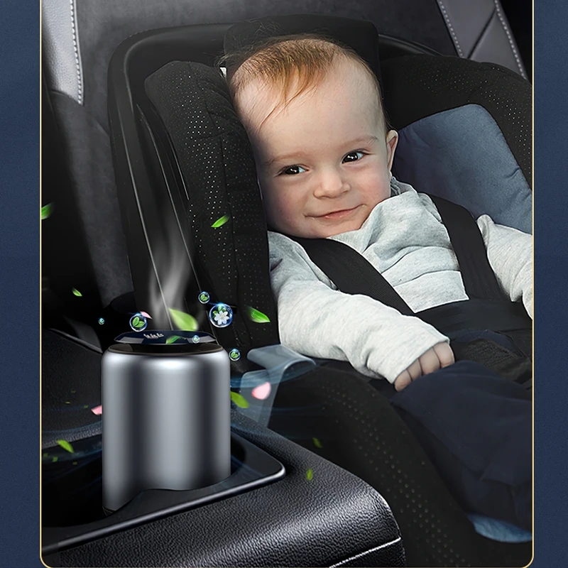 Car Silent Waterless Aromatherapy Diffuser Intelligent Cold Mist