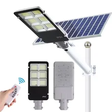 Shingel Solar Lamp 30w 50w 100w 200w 300w Remote Control IP65 Outdoor Waterproof Aluminum Intelligent LED Solar Street Light