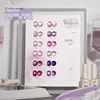 L'ensemble de 12 couleurs ultraviolet comprend un échantillon de couleur fini