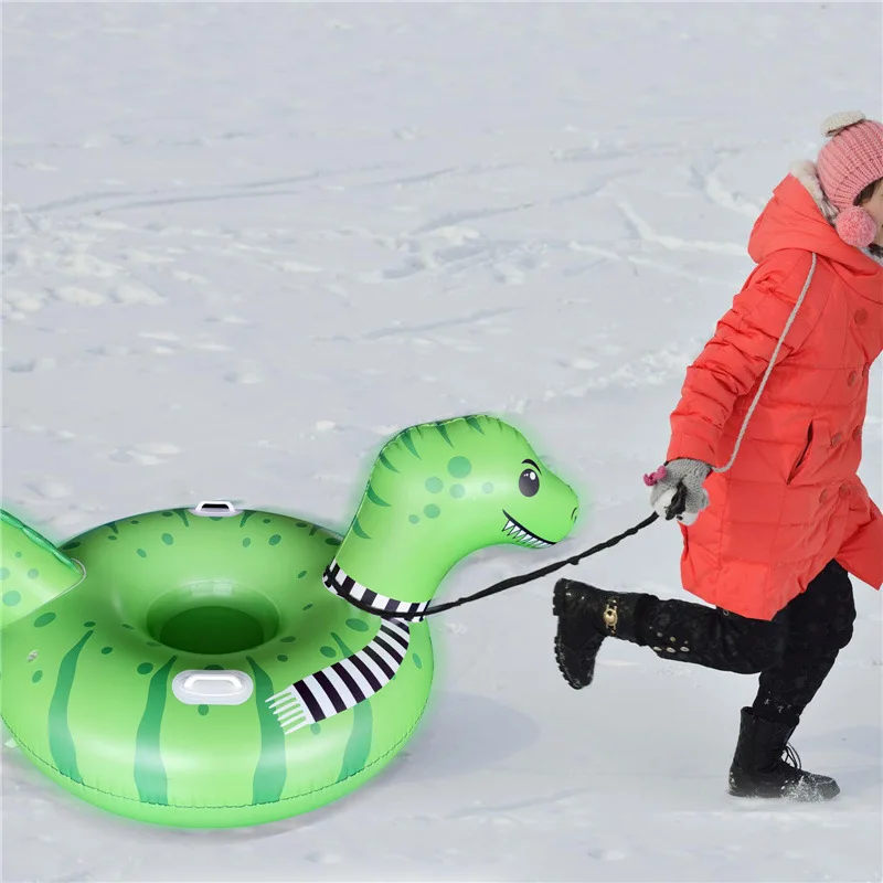 BONNY Надувное лыжное кольцо с рисунком динозавра для спорта на открытом