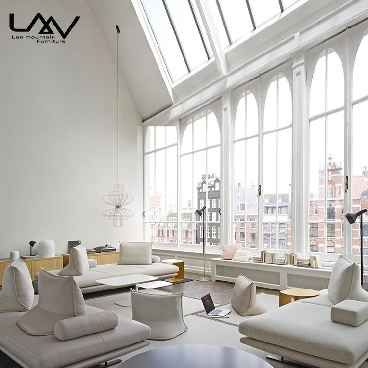 Divani componibili del salone dei divani del tessuto di svago del  rifornimento della fabbrica di alibaba con lo schienale mobile per l'hotel  domestico