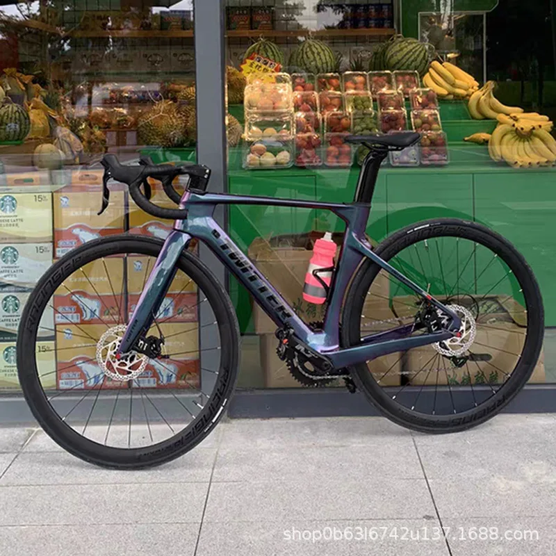 Twitter R10 Carbon Fiber Road Bike 24 Speed Disc Brakes