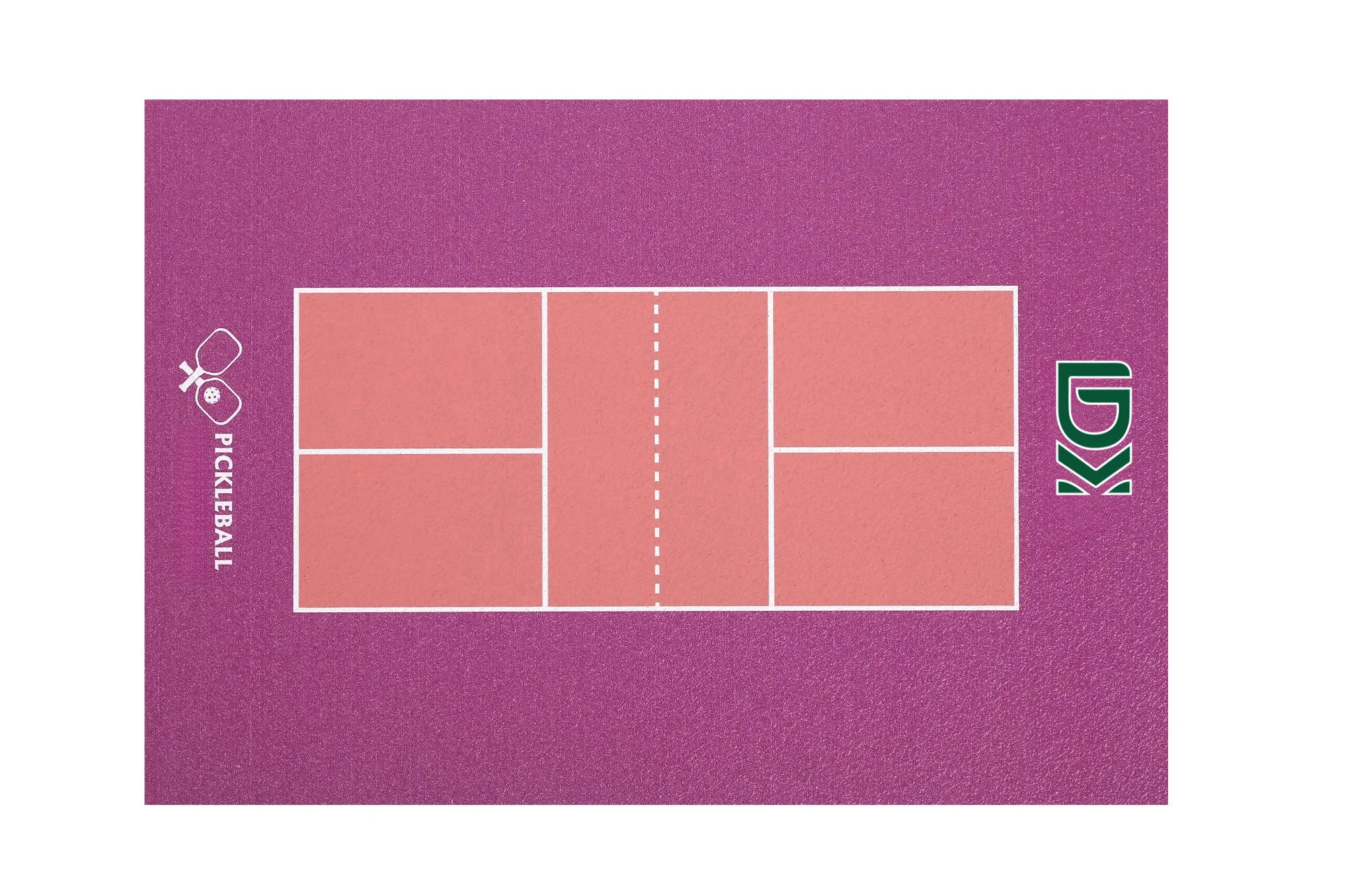 LDK Pickelball Platz Portable Pickleball Court Pickleball Flooring Roll Outdoor Pickle Ball Pvc Floor Mat